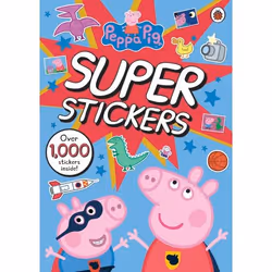 ISBN Peppa Pig Super Stickers Activity Book, English, 64 pages