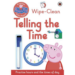 ISBN Peppa Pig: Practise with Peppa: Wipe-Clean Telling the Time book English 16 pages