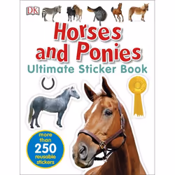 ISBN Horses and Ponies Ultimate Sticker Book, Children & teenagers, English, Paperback, 32 pages
