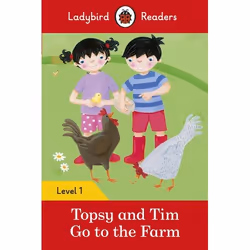 ISBN Ladybird Readers Level 1 - Topsy and Tim - Go to the Farm (ELT Graded Reader), English, 48 pages