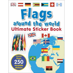 ISBN Flags Around the World Ultimate Sticker book Children & teenagers English Paperback 32 pages