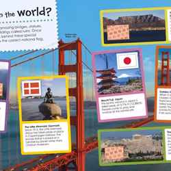 ISBN Flags Around the World Ultimate Sticker book Children & teenagers English Paperback 32 pages