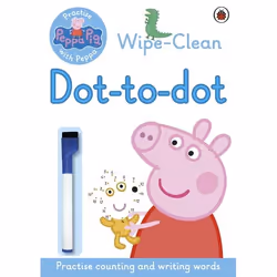 ISBN Peppa Pig: Practise with Peppa: Wipe-clean Dot-to-Dot, English, 16 pages