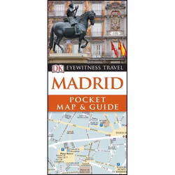 ISBN DK Eyewitness Madrid Pocket Map and Guide, Travel, English, Paperback, 80 pages