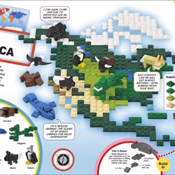 ISBN LEGO Animal Atlas book Children & teenagers English Hardcover 80 pages