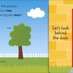 ISBN Pop-Up Peekaboo! First Words book Educational English Hardcover 12 pages