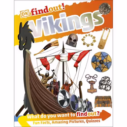 ISBN DKfindout! Vikings, History, English, Paperback, 64 pages