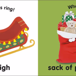 ISBN Baby Touch and Feel Merry Christmas book Educational English Hardcover 14 pages