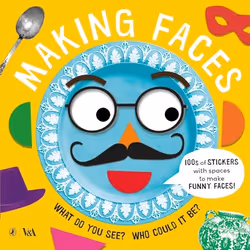 ISBN Making Faces: A Sticker Book, English, 48 pages