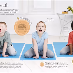 ISBN Yoga For Kids book Educational English Hardcover 72 pages