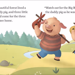ISBN The Three Little Pigs book Educational English Paperback 32 pages