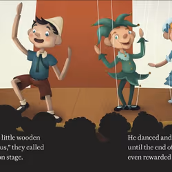 ISBN Pinocchio book Educational English Paperback 32 pages - Additional view 4