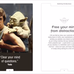 ISBN Star Wars Be More Yoda book Art & design English Hardcover 72 pages