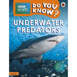ISBN Do You Know? Level 2 – BBC Earth Underwater Predators, English, 32 pages