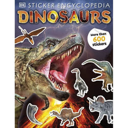 ISBN Sticker Encyclopedia Dinosaurs book English Paperback 96 pages