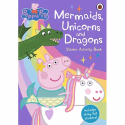 ISBN Peppa Pig: Mermaids, Unicorns and Dragons Sticker Activity Book, English, 16 pages