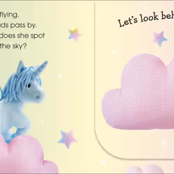 ISBN Pop-Up Peekaboo! Unicorn book Educational English Hardcover 12 pages