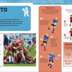 ISBN Rugby book Sport & leisure English Hardcover 64 pages - Additional view 3