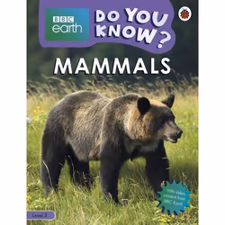ISBN Do You Know? Level 3 – BBC Earth Mammals, English, 32 pages