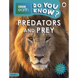 ISBN Do You Know? Level 4 – BBC Earth Predators and Prey, English, 32 pages