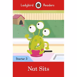 ISBN Ladybird Readers Level 3 - Nat Sits (ELT Graded Reader), English, 32 pages