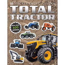 ISBN Total Tractor Sticker Encyclopedia, Educational, English, Paperback, 72 pages