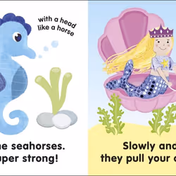 ISBN Baby Touch and Feel Mermaid book Educational English Hardcover 14 pages