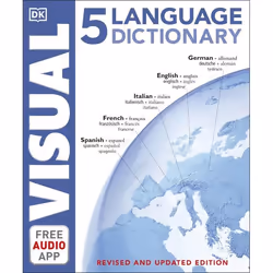 ISBN 5 Language Visual Dictionary, Reference & languages, English, Paperback, 400 pages