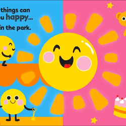 ISBN First Emotions: I Feel Happy book Educational English Hardcover 18 pages