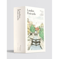 ISBN London Postcards book English 100 pages