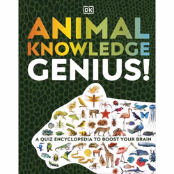 ISBN Animal Knowledge Genius!, Children & teenagers, English, Hardcover, 176 pages