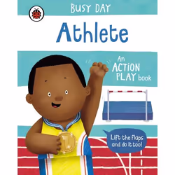 ISBN Busy Day: Athlete, English, 12 pages