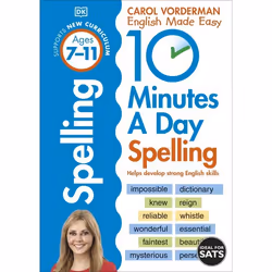 ISBN 10 Minutes a Day Spelling Ages 7-11, Educational, English, Paperback, 80 pages