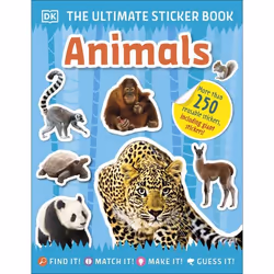ISBN Ultimate Sticker Book Animals, Children & teenagers, English, Paperback, 32 pages