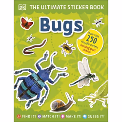 ISBN Ultimate Sticker Book Bugs, Children & teenagers, English, Paperback, 32 pages