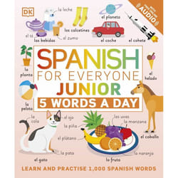 ISBN Spanish for Everyone Junior 5 Words a Day book Educational English Paperback 240 pages
