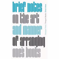 ISBN Brief Notes on the Art and Manner of Arranging One's Books, General novel, English, 112 pages