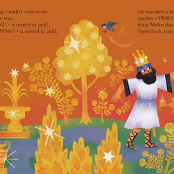 ISBN Once Upon A Time...there was a Greedy King book Educational English Hardcover 14 pages