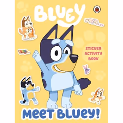 ISBN Bluey: Meet Bluey! Sticker Activity Book, English, 32 pages