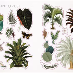ISBN The Botanist's Sticker Anthology book English Hardcover 232 pages