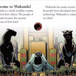 ISBN Marvel Black Panther Wakanda Forever! book Children & teenagers English Hardcover 48 pages