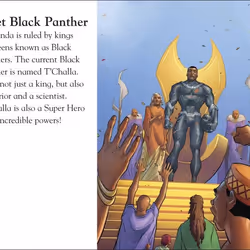 ISBN Marvel Black Panther Wakanda Forever! book Children & teenagers English Hardcover 48 pages