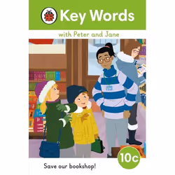 ISBN Key Words with Peter and Jane Level 10c – Save Our Bookshop!, English, 56 pages