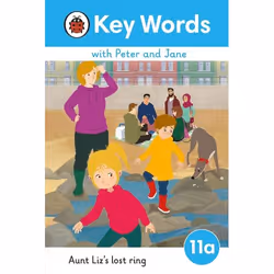 ISBN Key Words with Peter and Jane Level 11a – Aunt Liz's Lost Ring, English, 56 pages