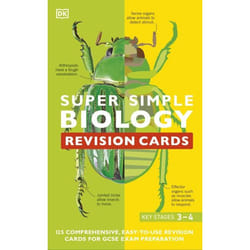 ISBN Super Simple Biology Revision Cards Key Stages 3 and 4 book Children & teenagers English Paperback 125 pages