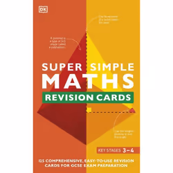 ISBN Super Simple Maths Revision Cards Key Stages 3 and 4, Children & teenagers, English, Paperback, 125 pages