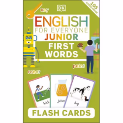 ISBN English for Everyone Junior First Words Flash Cards, Children & teenagers, English, Paperback, 105 pages