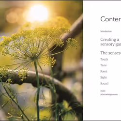 ISBN Garden for the Senses book House & garden English Hardcover 176 pages