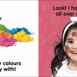 ISBN Baby's First Holi book Educational English Hardcover 14 pages