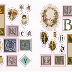 ISBN The Bees, Birds & Butterflies Sticker Anthology book English Hardcover 232 pages